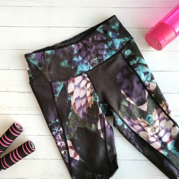 Calia Dark Lunar Floral Leggings S 